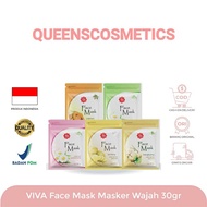 VIVA FACE MASK 30GR ~ 100% ORIGINAL FACE MASK SKINCARE
