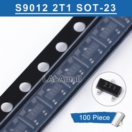 100pcs S9012 9012 SOT-23 MMBT9012H Marking 2T1 SOT23 SOT23-3 SMD PNP -25V/500mA Transistor new origi