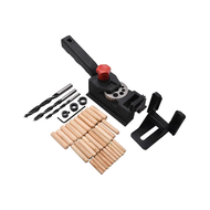 Dowel Drill GuideAdjustable Self Centering Dowel Jig Kit for 3-12mm Wood Dowel Straight Hole Drillin