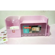 TEMPAT RAK KAMAR MANDI SIZE L / RAK SABUN LION STAR / RAK SIKAT GIGI / TOOTH BRUSH HOLDER LARGE