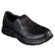 Skechers สเก็ตเชอร์ส รองเท้าผู้ชาย Men Work Flex Advantage Slip Resistant Bronwood Work Shoes - 7707