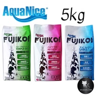 AquaNice Fujikoi Premium Koi Fish Food 5kg - Staple Diet/High Growth/Super Spirulina