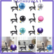 [Tachiuwa1] Yoga Ball Chair Stable Sturdy Fitness Yoga Ball Chair for Gym