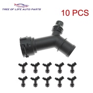 5/10PCS Engine Coolant Hose Pipe Connector For Audi A4 S4 Avant quattro A5 S5 Coupe Sportback Cabrio