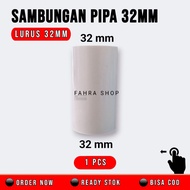 32mm straight socket for 32mm aquarium pond pipe connection