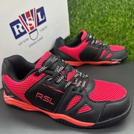 RSL Kids Stingz (JR) [Black-Red | Blue] Badminton Shoes | Court Shoes | Kasut Badminton - 100% Origi