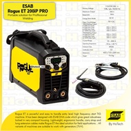 ESAB ROGUE ET 200IP PRO | TIG 200 TIG WELDING MACHINE | MESIN LAS TIG - FAYRESS STORE