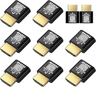 HDMI Dummy Plug 4K HDR,4K@60Hz、1440P@120/144Hz、1080P@120/144/240Hzedid Emulator Virtual Display Adap