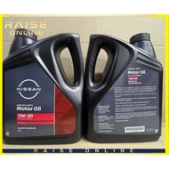 NISSAN 0W20 Engine Oil Fully Synthetic Serena Sylphy Teana Almera X-Trail FREE OIL FILTER
