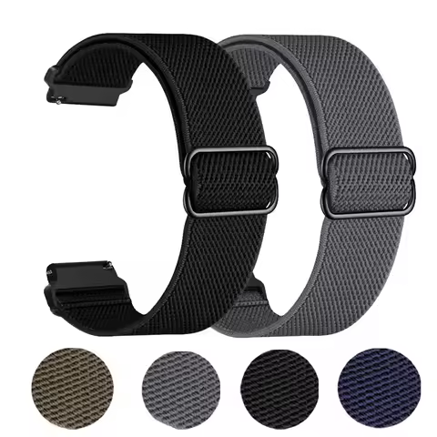 Watchband for TicWatch Pro 3 Ultra GPS/LTE Nylon Loop Strap for TicWatch E3/GTX/GTH/S2/E2 Smartwatch