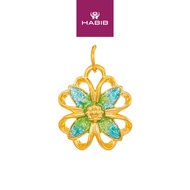 HABIB 999/24K Yellow Gold Pendant 9GP00