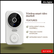 Doorbell Smart Wireless Video Doorbell Remote Intelligent Visual Doorbell Home Intercom HD Night Vision WiFi Security