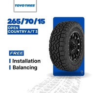 [Free Installation] 265/70/15 Toyo Tires Open Country A/T 3 (Year 2026) New Tyre Tire Tayar