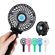 Foldable flower Rechargeable Mini USB Fan Cooling Adjustable Portable Handy Mini Fan