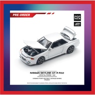 Pop Race - PR640157 - Nissan Skyline GT-R R32 - Crystal White
