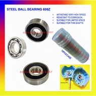 (STEEL BALL 608Z HEAVY DUTY) 608Z BEARING FOR AIRCOND FAN MOTOR 608 BERING