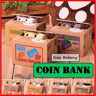 [SG Seller] Animal Series Piggy Coin Bank Cartoon Money Saving Box ATM Bank Children Day Gift