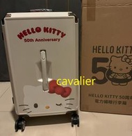 HELLO KITTY 50周年電力媚眼行李箱