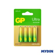 GP Ultra Alkaline Battery AA (4's)