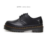 1461 Double Yellow line Dr. Martens Iron Plate Nameplate Boots Couple Models Men Women Shoes ZT9B