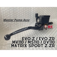 (SET) FRONT MASTER PUMP Set Demak EVO Z zR Matrix Sport Z zR MV110 DV110 MS110 MASTER CYLINDER ASSY 