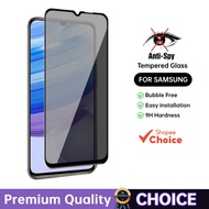 1/2 Pcs Privacy Tempered Glass for Samsung A14 A15 A23 A34 A52S A54 A55 A73 S23 S24 FE 5G Screen Pro