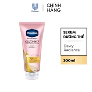 Serum Vaseline Gluta-Hya Dưỡng Da Sáng Mịn Sau 7 Ngày 330ML/ 300ML (dung tích và bao bì tùy vào đợt 