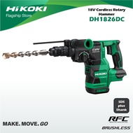 HIKOKI Quick Change Chuck Cordless Rotary Hammer (18V) DH1826DC