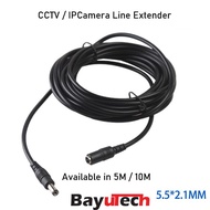 Ezviz by Hikvision 12V DC Extension Cable 3m /5m /10m /15m /18m 5.5mm*2.1mm Male Female Power Cord C