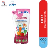FIFFY BABY LIQUID CLEANSER REFILL PACK MINT FLAVOR (600ML)