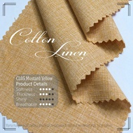 [0.5 METER] KAIN PASANG COTTON LINEN THAI SILK PLAIN BIDANG 60 OPEN METER KAIN ELA CREPE SILK BAJU F