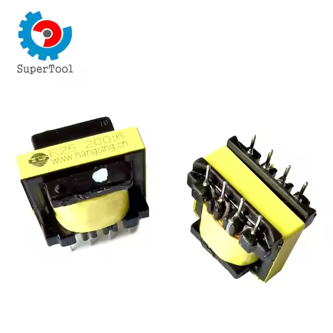 Pulse Transformer EE25 200:6 8 feet 3 4 Windings Auxiliary Power Transformer Parts For ZX7-200 inver
