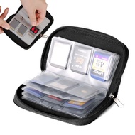 Memory Card Storage Bag Carrying Case Holder Wallet 22 Slots for CF SD/Micro SD SDHC MS DS Game Acce