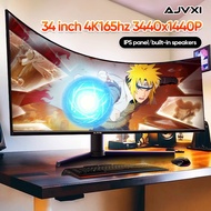34inch computer monitor 4k monitor 165hz curved monitor 144 165hz monitor IPS  FullHD gaming monitor