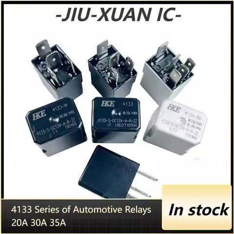 New 1pcs/lot 4133-S-DC12V-A-R-ZZ 4133--S-DC12V-C-R-ZZ 20A 30A 35A 4pins 5pins automotive relay