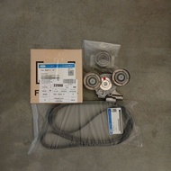 Front Belt Tensioner Pulley Set For Ford Ranger T6 BT50-Pro 2.2 Engine Year 15 MC And Up Genuine Cen