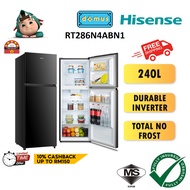 FREE SHIPPING Hisense 206L / 240L / 320L / 420L 2 Door Top Freezer Inverter Fridge Refrigerator RT21