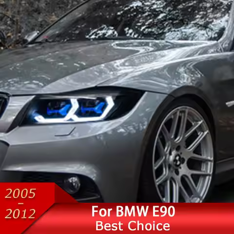 Car Headlights for BMW E90 LED Headlight 2005-2012 Headlights 320i 325i 318i DRL Turn Signal High Be
