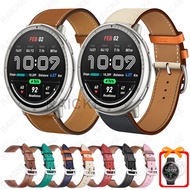 Premium Soft Leather Strap Bracelet Band for Amazfit Active 2 / Active 2 Square / Amazfit Active 3 P