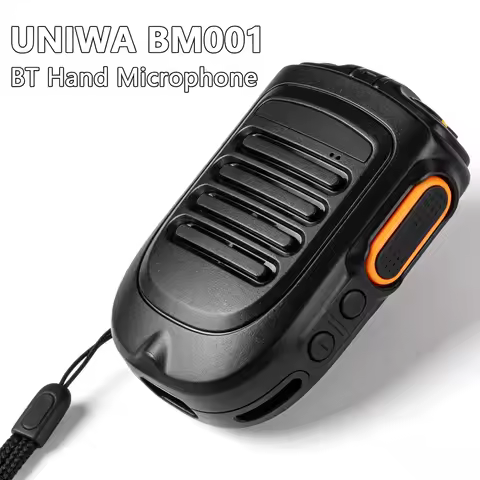 UNIWA BM001 Zello Walkie Talkie Zello SOS Zello PTT Button 2000mAh POC Handheld Wireless BT Micropho