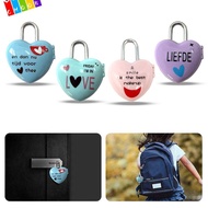 CHAAKIG Number Password Combination Lock Luggage Suitcase Travel Digits Code Padlock