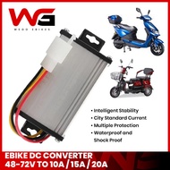 Electric bicycle DC-DC CONVERTER 15A 10A 20A (48-72Volts) MDR3