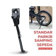 HITAM Standard Side Bike Kickstand 14 Inch Bike Kickstand Black Color