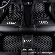 [Custom Fit]Right Hand Drive Hongqi E-HS9 Hongqi H9 Car Floor Mats 5D 6D Car Carpet Deep Dish Mats
