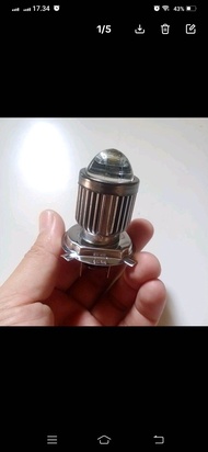 Lampu vespa excel led 2 warna