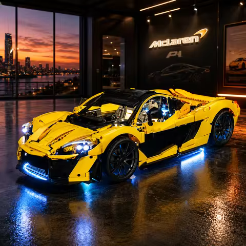 HPROSPER 5V LED Light (No Model) For LEGO 42172 Technic McLaren P1 Light Up Your Building Blocks Wit