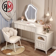 SG Dressing Table Drawer Cabinet Chest Drawer with Mirror Vanity Cabinet Drawer Storage Box