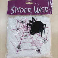Halloween decoration spider cotton spider web