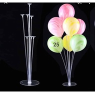 7-branch balloon stick, fake balloon stick