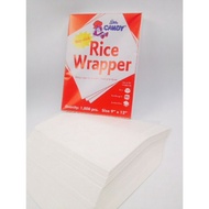 ◕◆1000pcs Rice Wrapper Grease Proof Paper Sandwich Wrapper Burger Nachos Shawarma